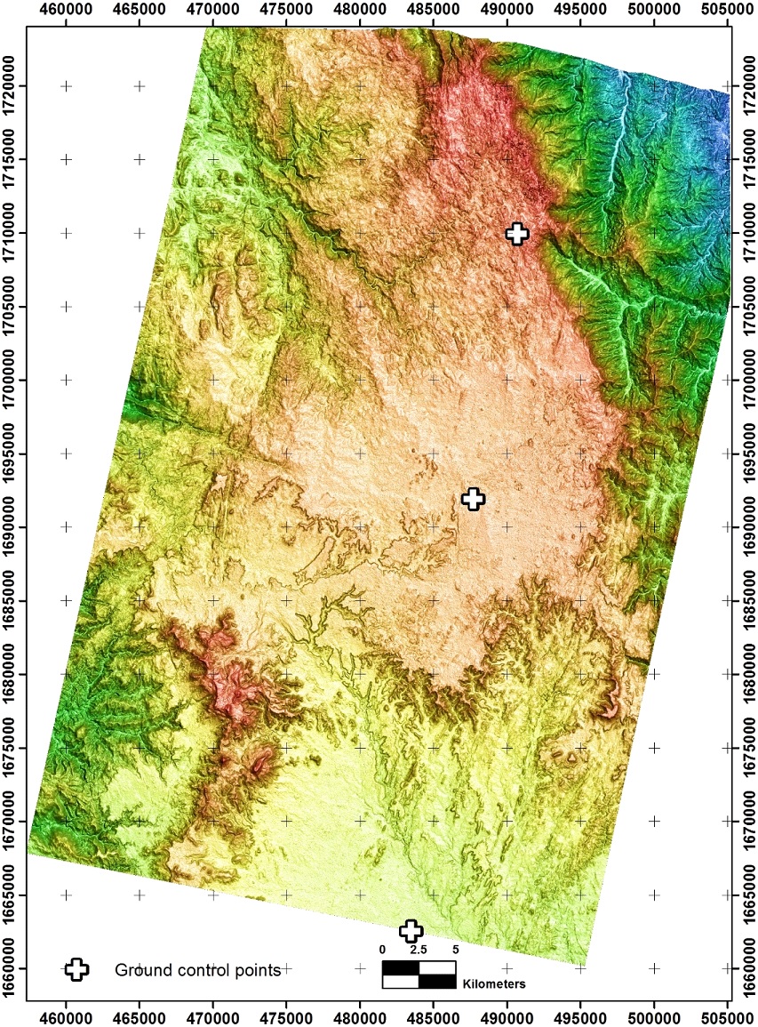 PhotoSat PRISM stereo satellite  mapping accuracy 